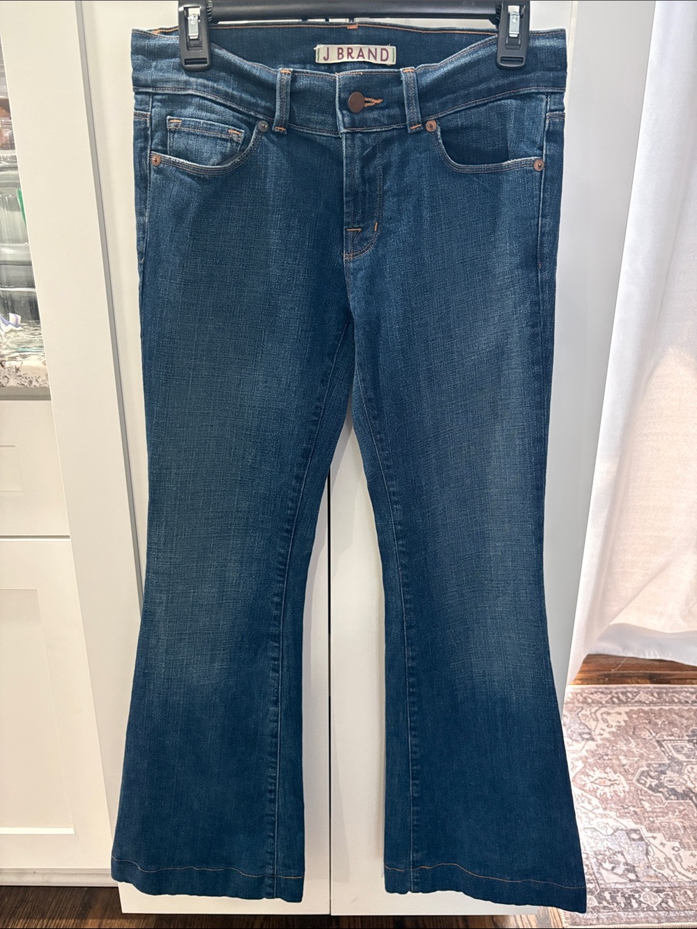 J Brand Indigo Flared -Leg Jeans
